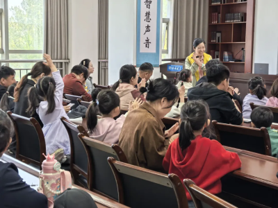 一颗种子种下从容与希望——图书馆举办儿童...