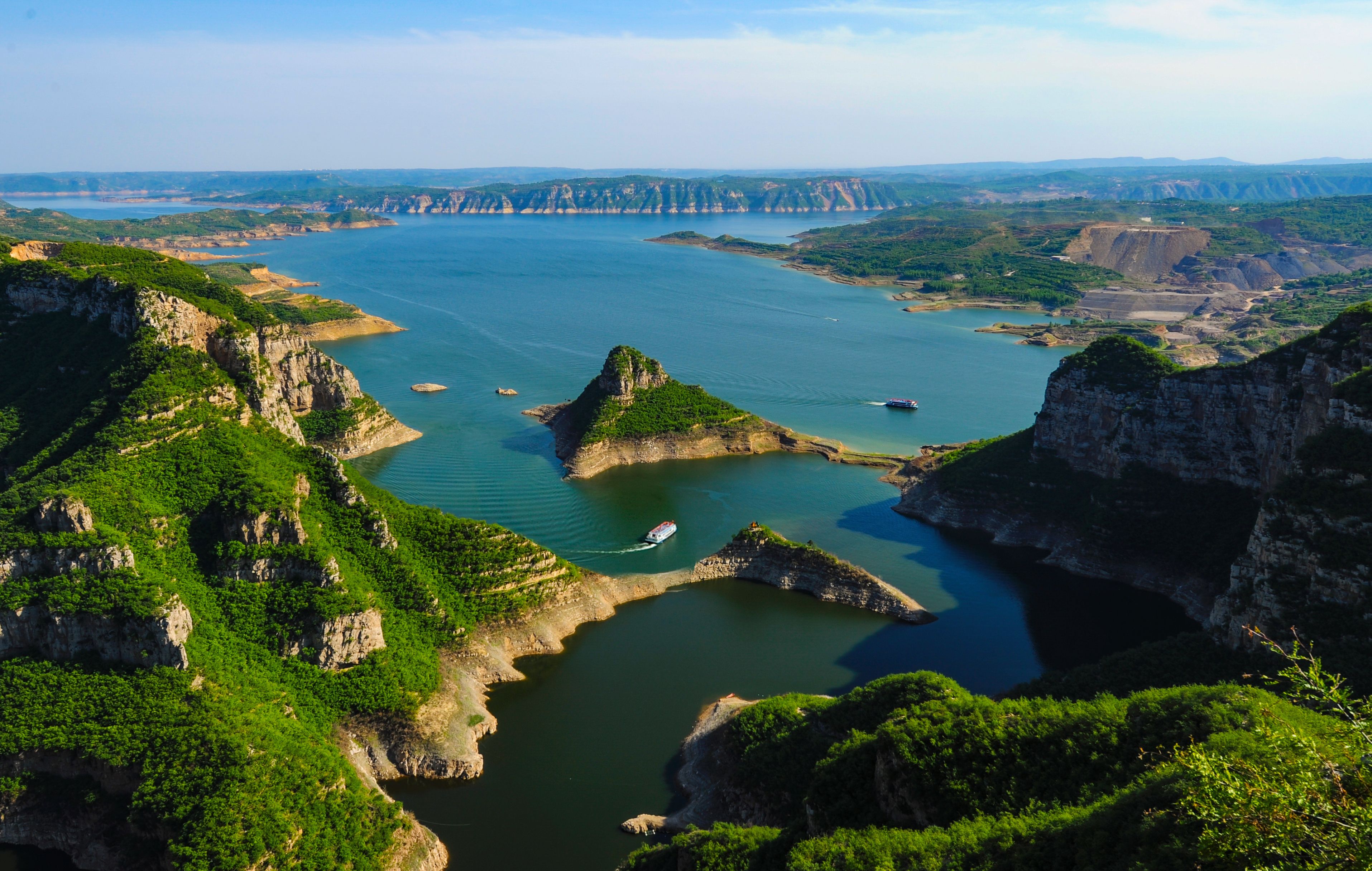 黄河三峡王屋山小浪底